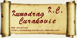 Kumodrag Curaković vizit kartica